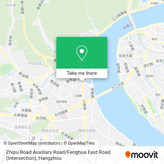 How To Get To 之浦路辅路 枫桦东路 路口 In 西湖区by Bus