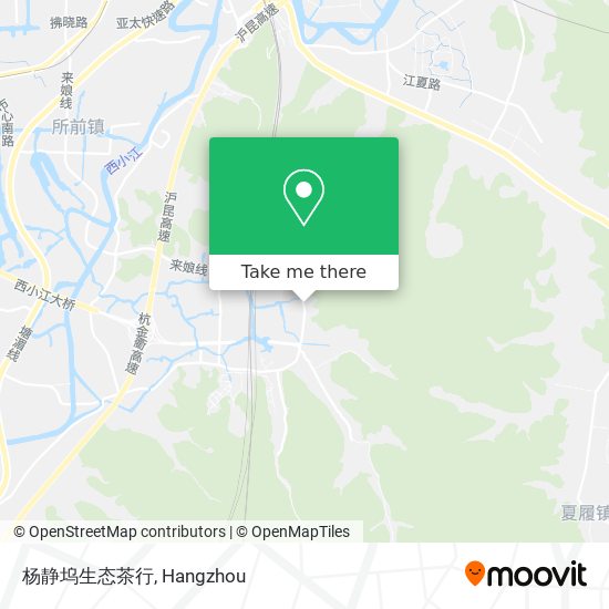 杨静坞生态茶行 map