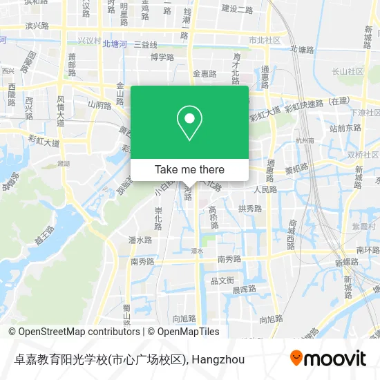 卓嘉教育阳光学校(市心广场校区) map