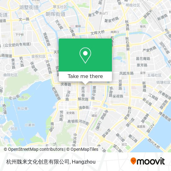 杭州魏来文化创意有限公司 map
