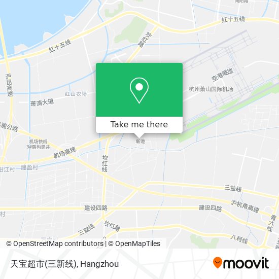 天宝超市(三新线) map
