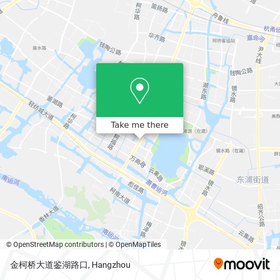 金柯桥大道鉴湖路口 map