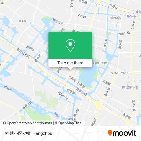 柯越小区-7幢 map