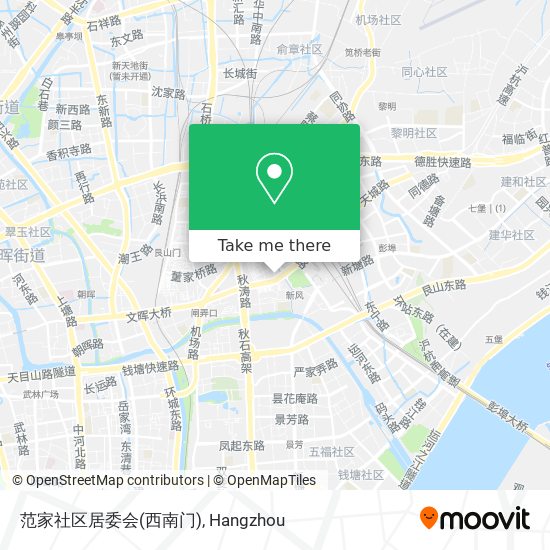 范家社区居委会(西南门) map