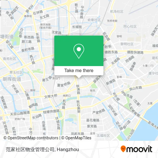范家社区物业管理公司 map