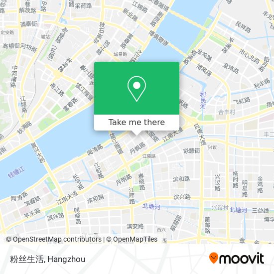 粉丝生活 map