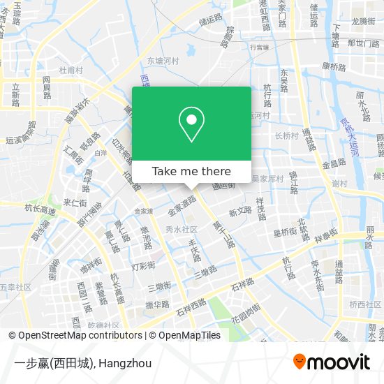 一步赢(西田城) map