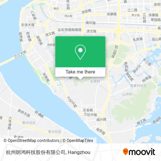 杭州朗鸿科技股份有限公司 map