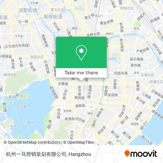杭州一马营销策划有限公司 map