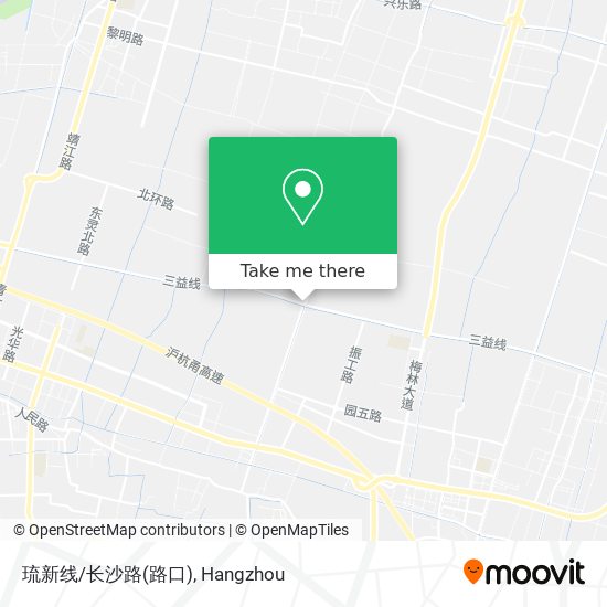 琉新线/长沙路(路口) map