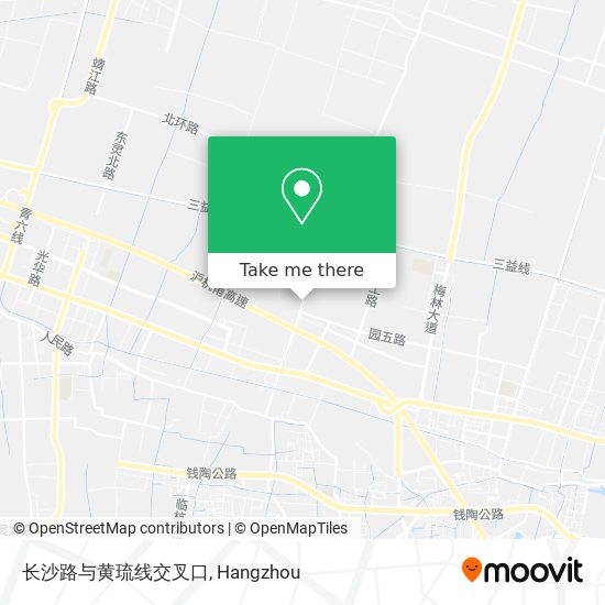 长沙路与黄琉线交叉口 map