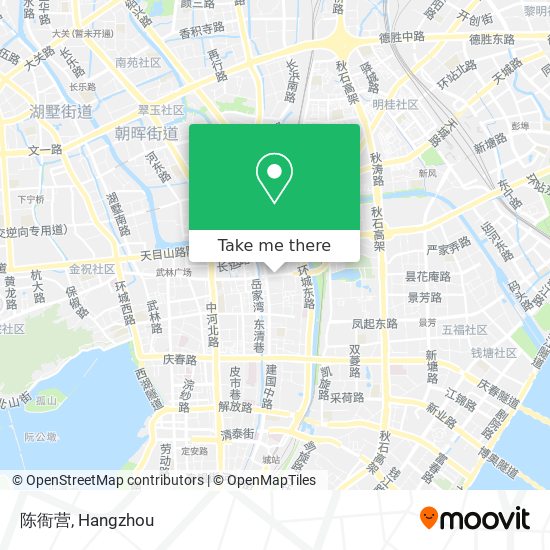 陈衙营 map
