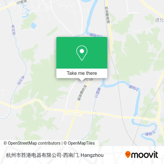 杭州市胜港电器有限公司-西南门 map