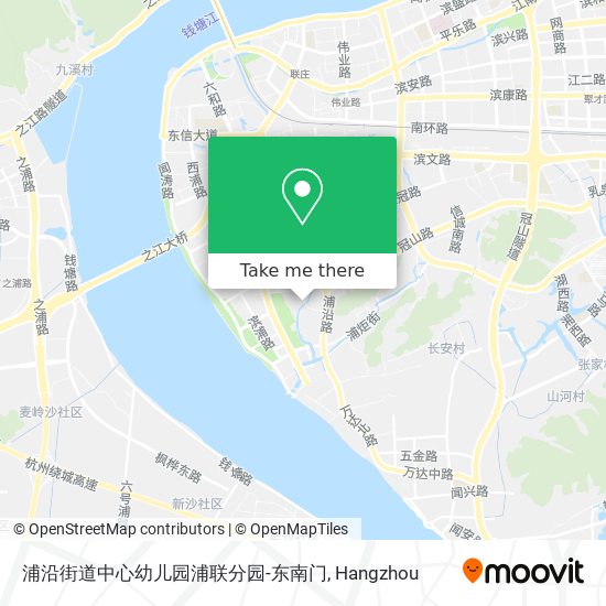 浦沿街道中心幼儿园浦联分园-东南门 map