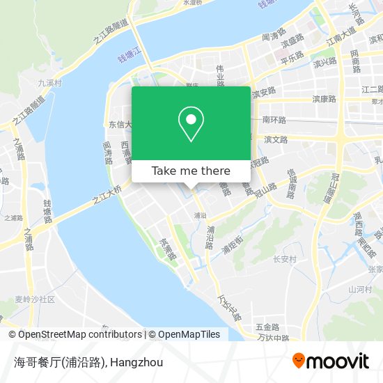 海哥餐厅(浦沿路) map