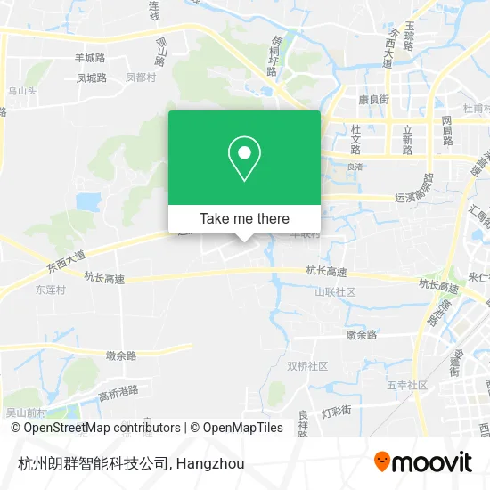 杭州朗群智能科技公司 map