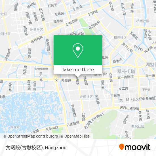 文曙院(古墩校区) map