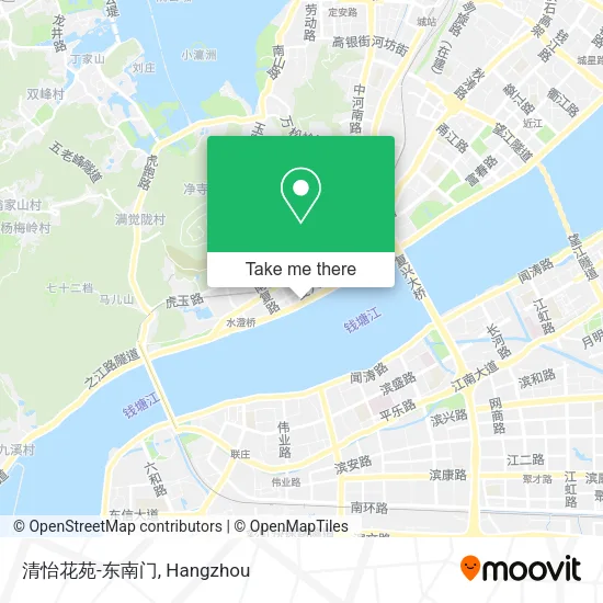 清怡花苑-东南门 map