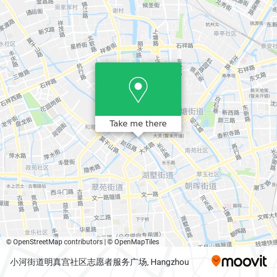 小河街道明真宫社区志愿者服务广场 map