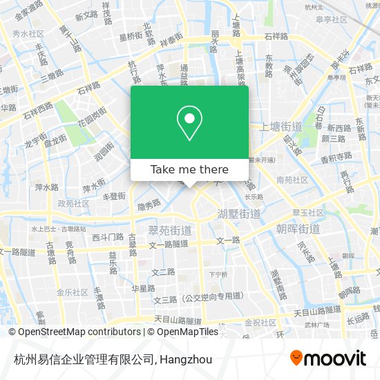 杭州易信企业管理有限公司 map