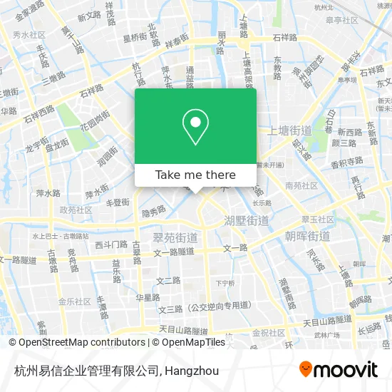 杭州易信企业管理有限公司 map