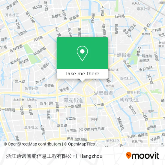 浙江迪诺智能信息工程有限公司 map