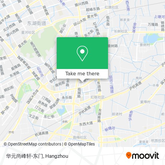 华元尚峰轩-东门 map