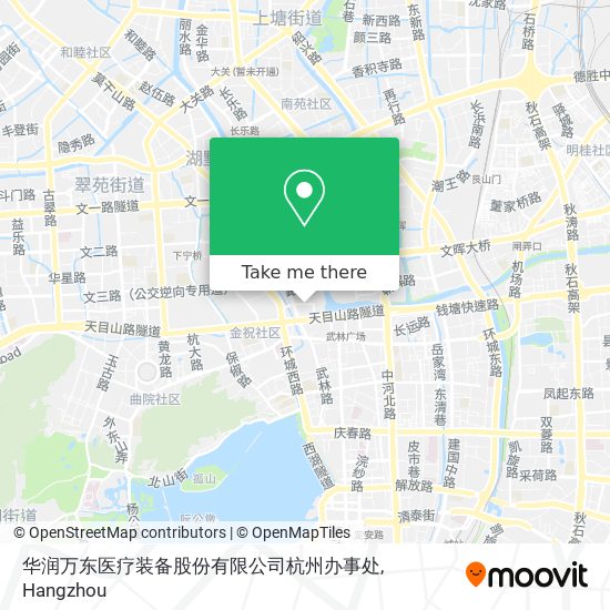 华润万东医疗装备股份有限公司杭州办事处 map