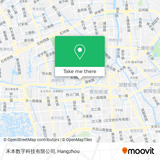 禾本数字科技有限公司 map