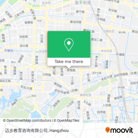 迈步教育咨询有限公司 map