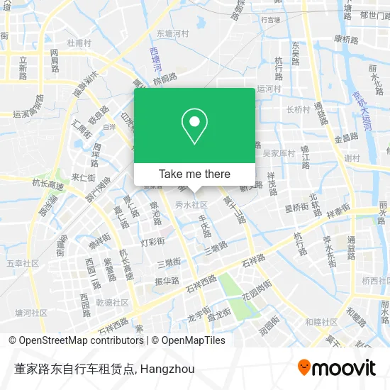 董家路东自行车租赁点 map