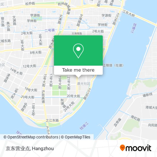 京东营业点 map