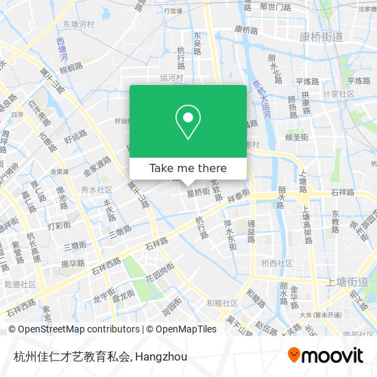 杭州佳仁才艺教育私会 map