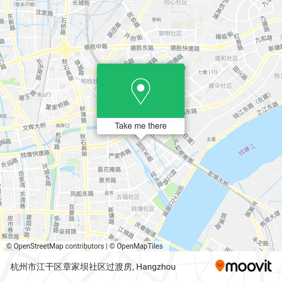杭州市江干区章家坝社区过渡房 map