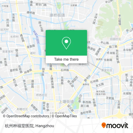 杭州种福堂医院 map