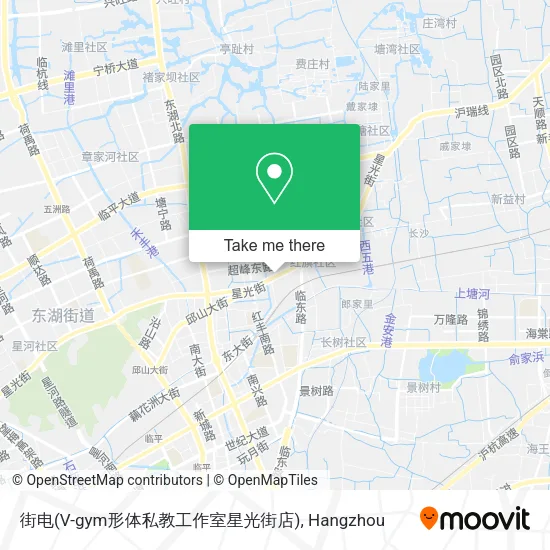街电(V-gym形体私教工作室星光街店) map