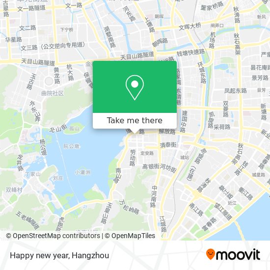 Happy new year map