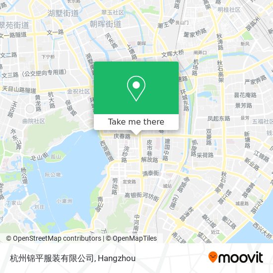 杭州锦平服装有限公司 map