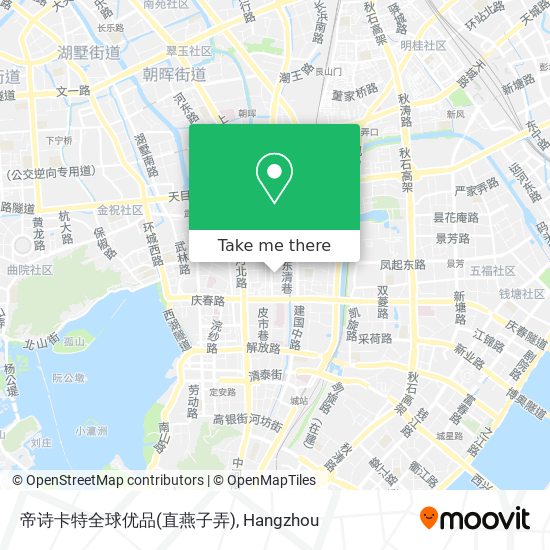 帝诗卡特全球优品(直燕子弄) map