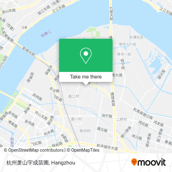 杭州萧山宇成苗圃 map