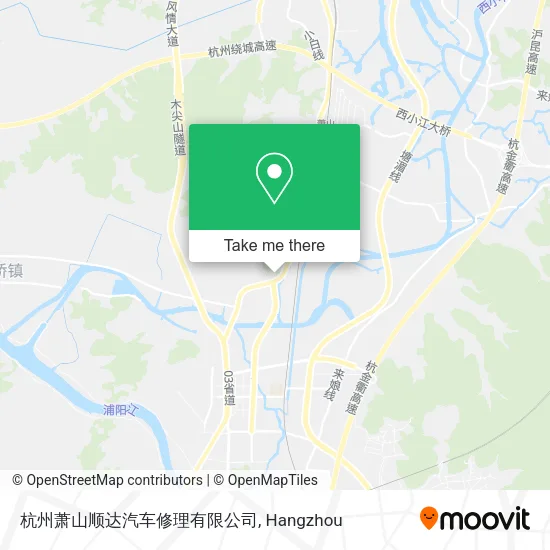 杭州萧山顺达汽车修理有限公司 map