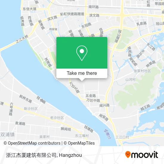浙江杰厦建筑有限公司 map