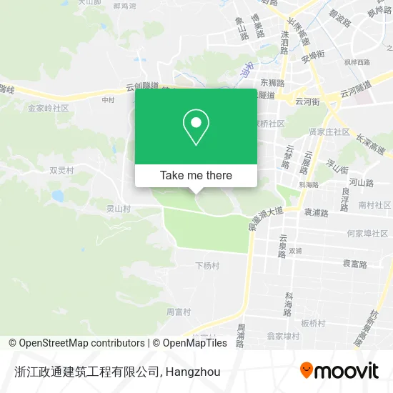 浙江政通建筑工程有限公司 map
