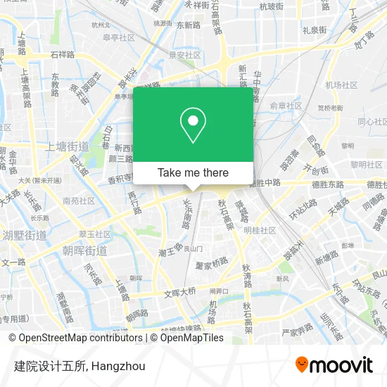 建院设计五所 map