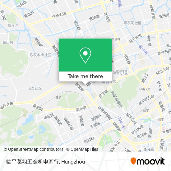 临平葛姐五金机电商行 map