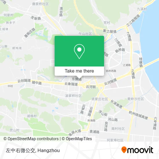 左中右微公交 map