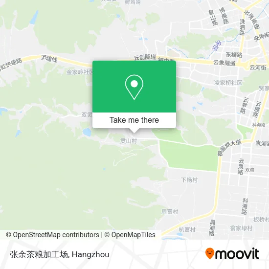 张余茶粮加工场 map