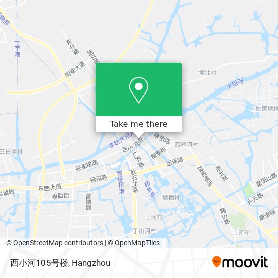 西小河105号楼 map