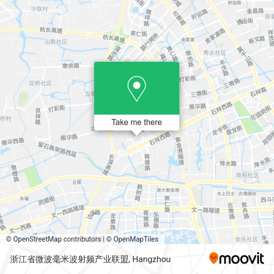 浙江省微波毫米波射频产业联盟 map
