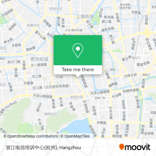 浙江电信培训中心(杭州) map